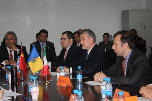 奥促会领导会见墨西哥代表团