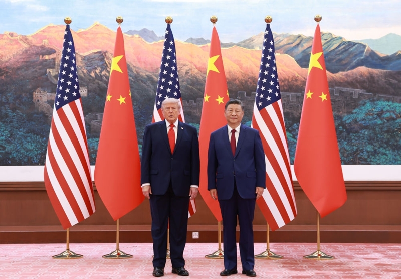 图讯：习近平同美国总统特朗普举行会谈